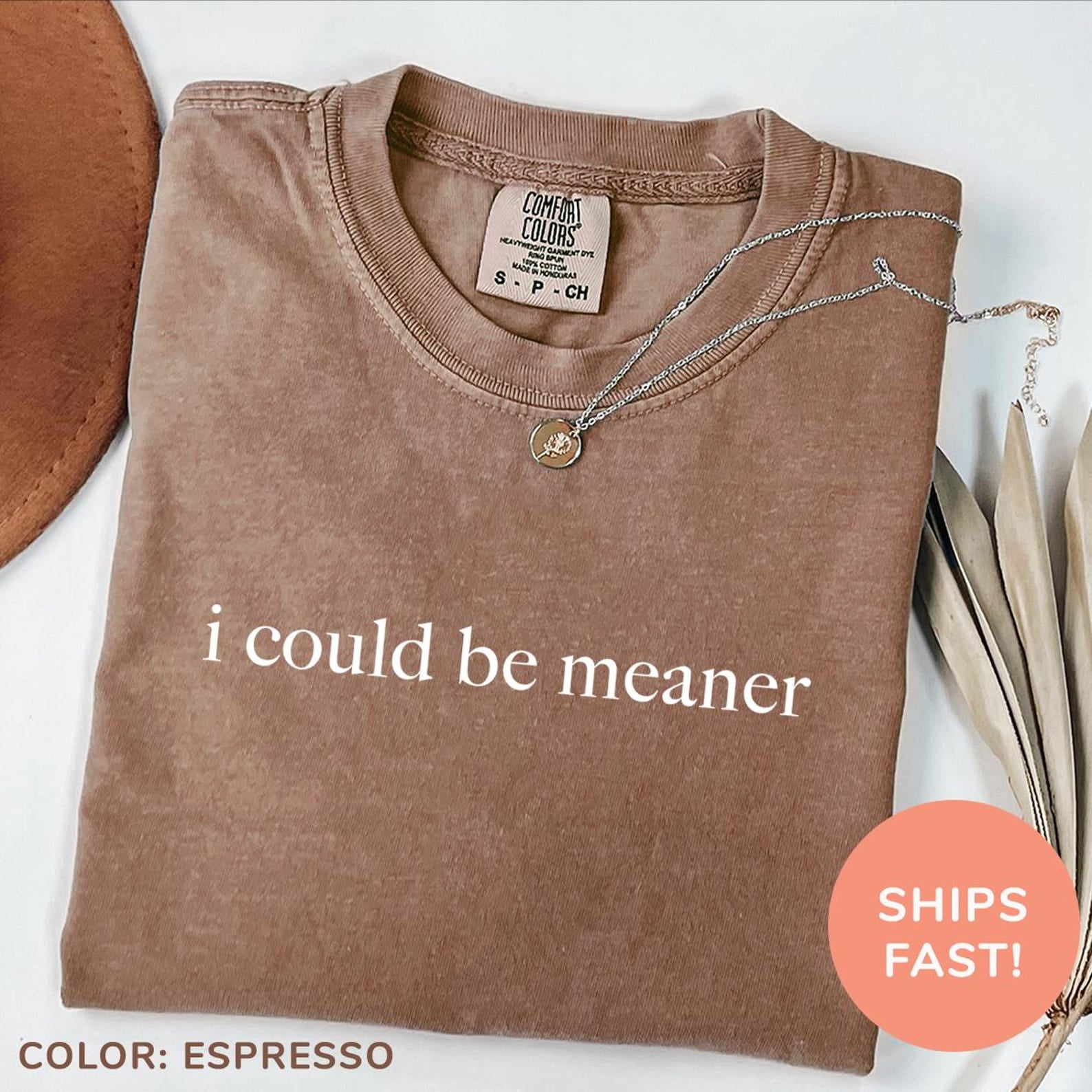 I Could Be Meaner Shirt, Funny Humor Shirt, Sarcastic Shirt, Funny Quote Shirt, Sarcasm Shirt, Trendy Shirt for Women