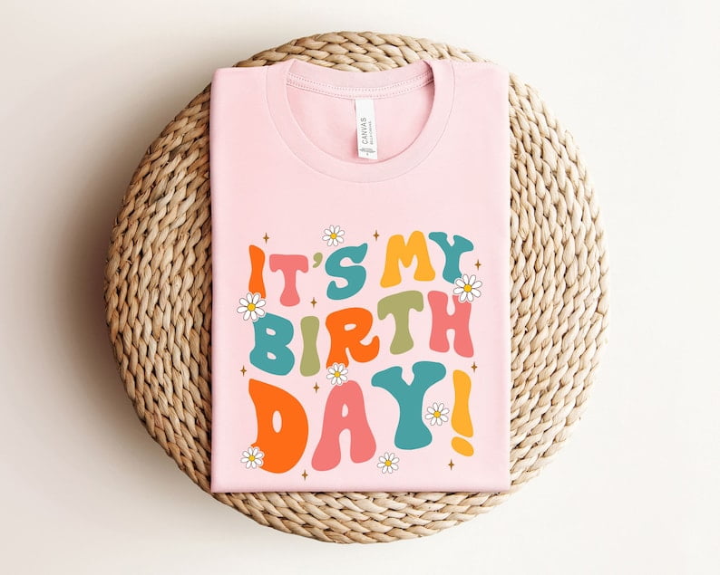 My Birthday Shirt, Birthday Shirt For Women, Birthday Girl Shirt, It's My Birthday Shirt, Birthday Party Shirt, Birthday Queen Shirt