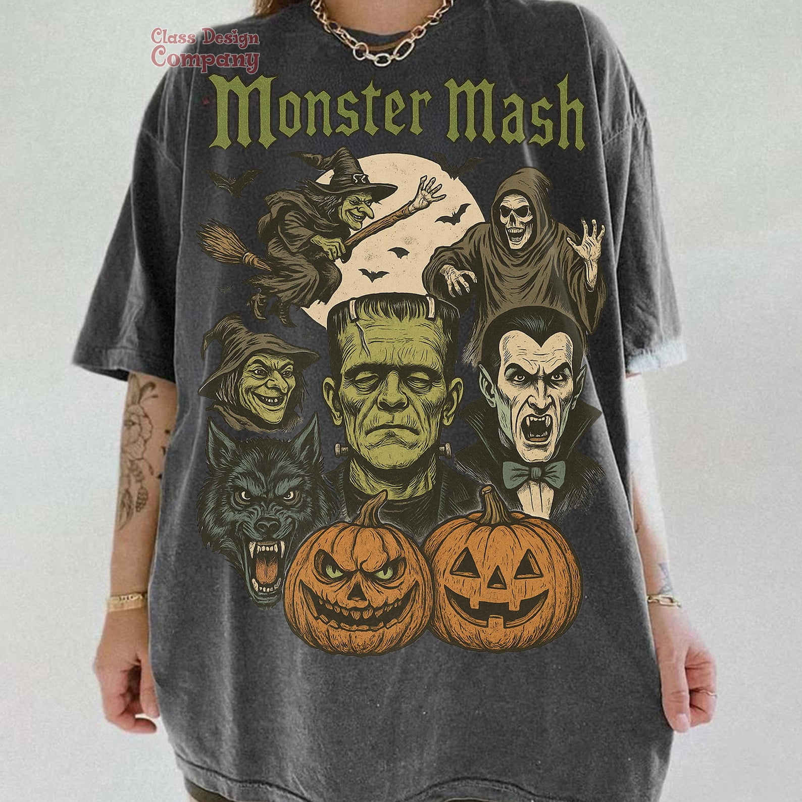 Retro Halloween tshirt, Horror Halloween tshirt, Spooky Vibes tshirt, Scary Movie tshirt, Trendy Halloween Graphic For Shirts, Retro tshirt