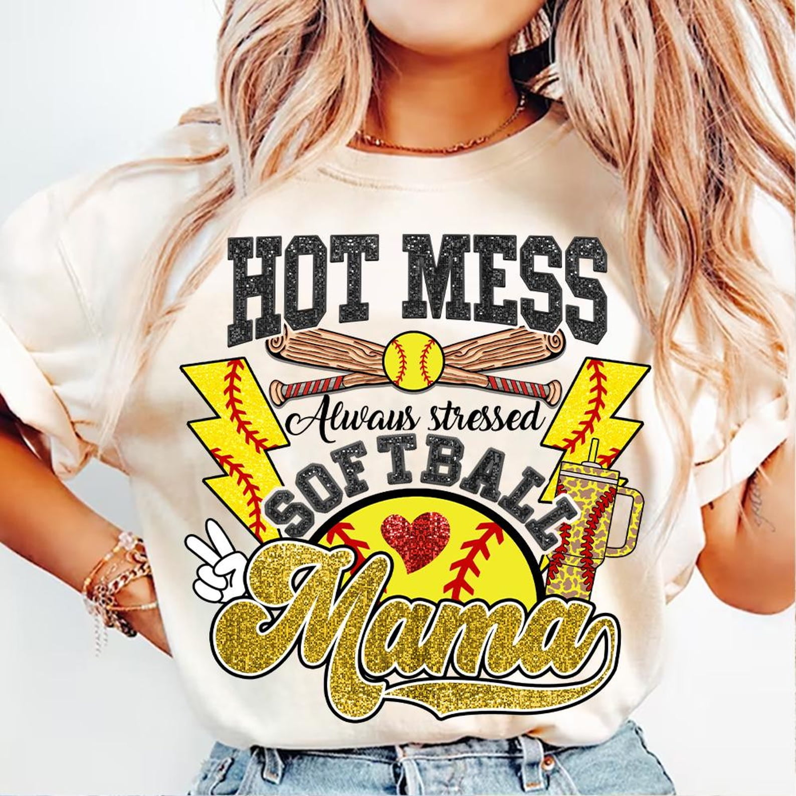 Softball Mama tshirt, Boujee Softball tshirt, Sports tshirt, Glitter Softball tshirt, Softball Mom tshirt
