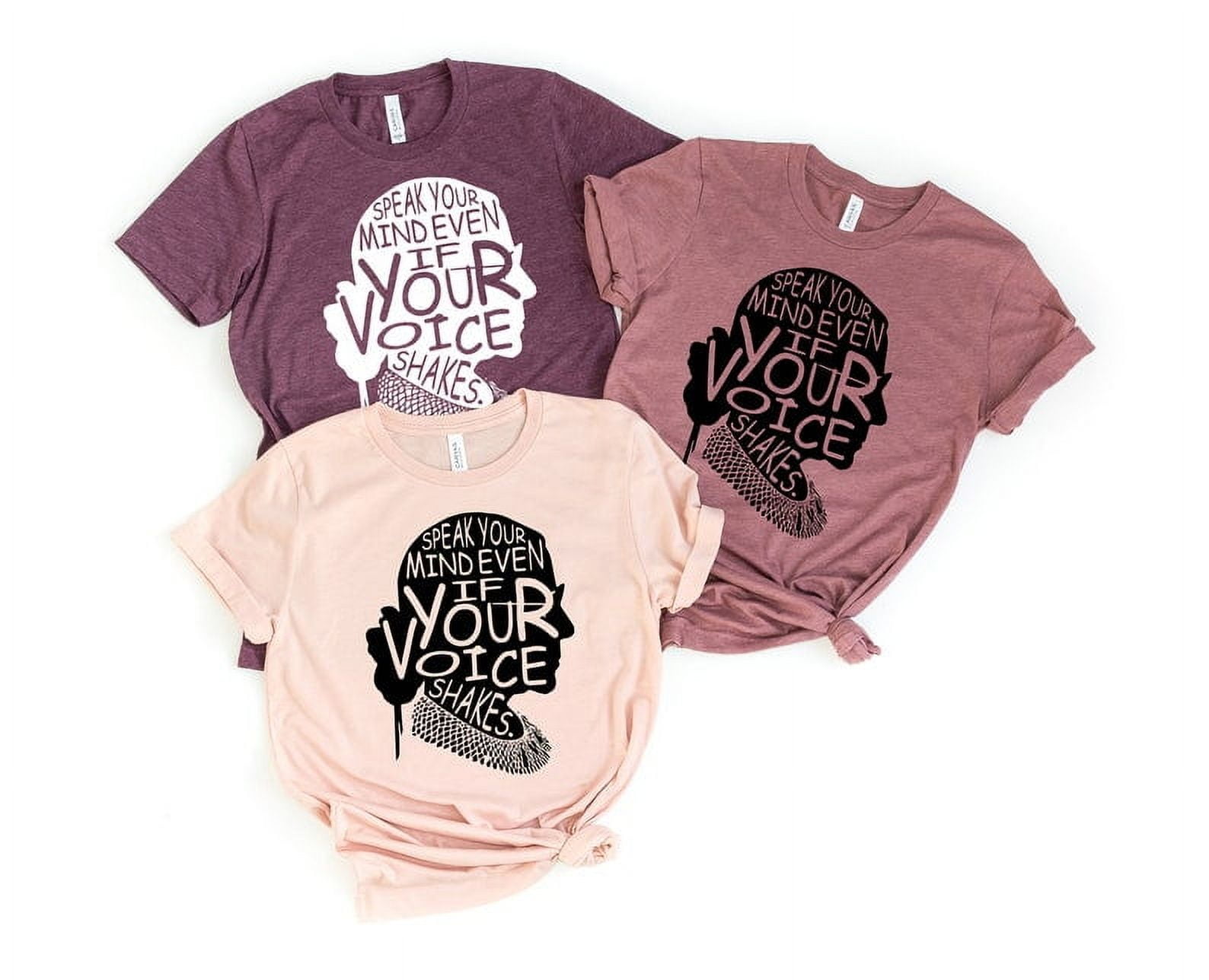Speak Your Mind Even Even If Your Voice Shakes Shirt, Ruth Bader Ginsburg Shirt, Notorious RGB, RGB Shirt,
