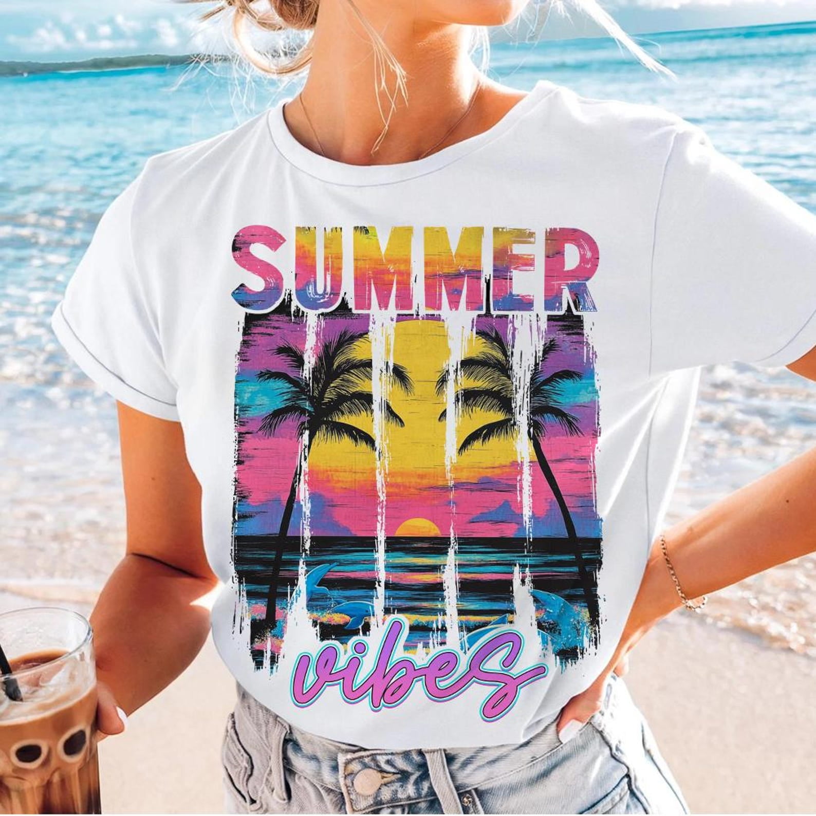 Summer vibes tshirt, Summer Sunset Palm tshirt, Summer Vibes tshirt, Summer Beach Shirt, Summer Shirt, Chasing Sunset Summer Vacation tshirt, Retro summer shirt, Funny beach shirt, Summer tshirt